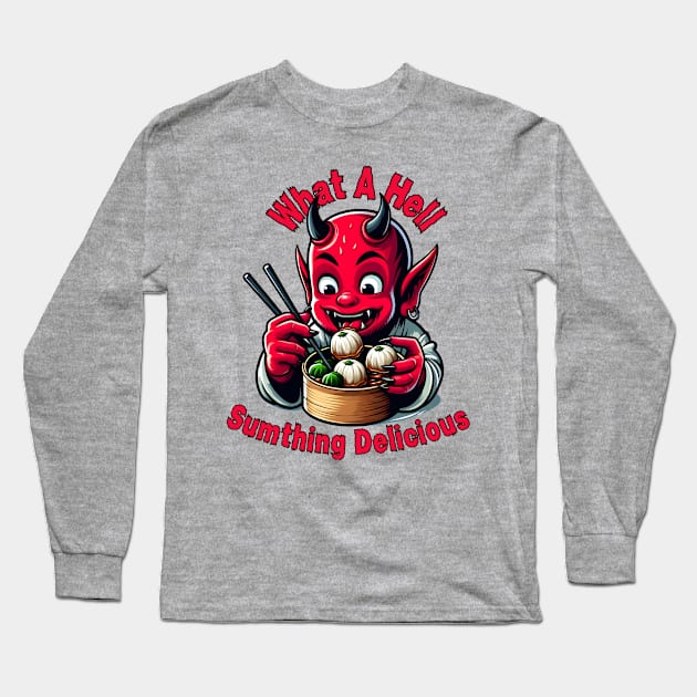 dim sum devil Long Sleeve T-Shirt by Japanese Fever